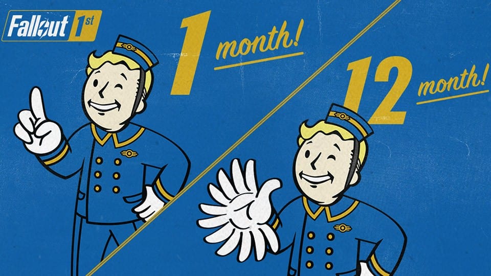 fallout 76, fallout 1st, membership, subscription