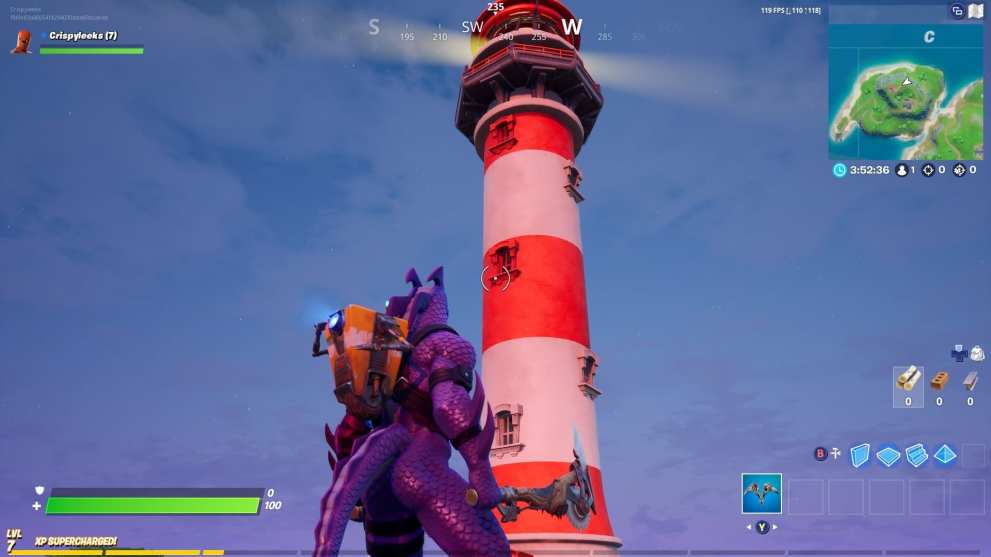 Fortnite lockie's lighthouse location