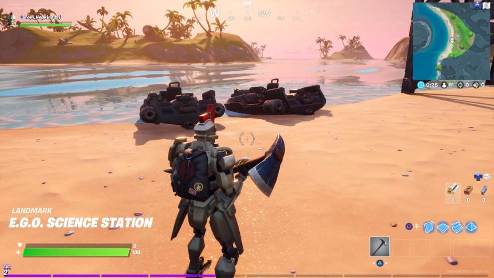 Fortnite chapter 2, motorboat locations