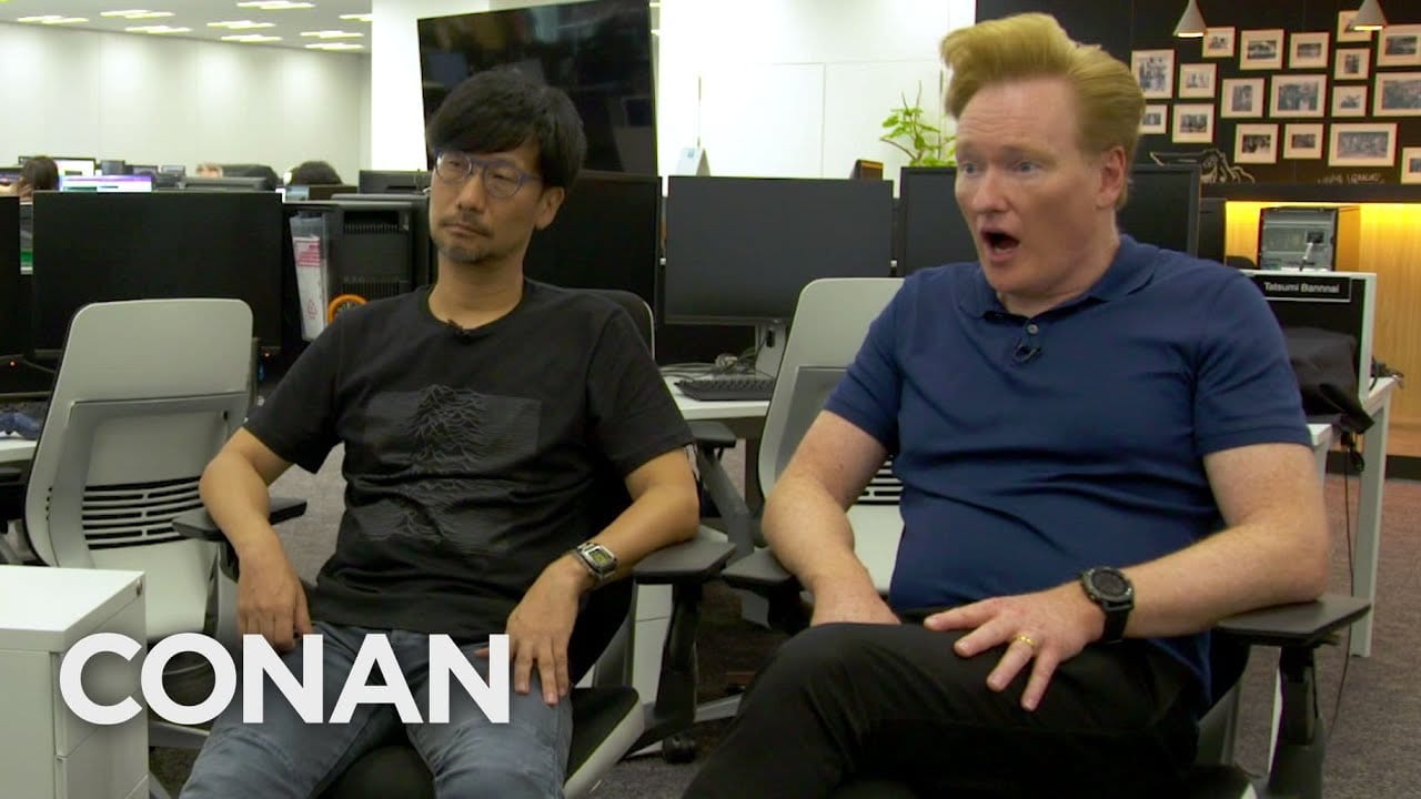 kojima productions, death stranding, conan o'brien