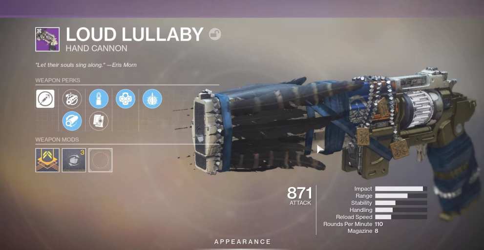 Destiny 2 Loud Lullaby