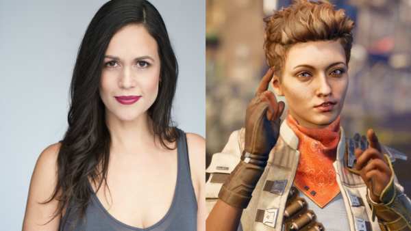 ellie, outer worlds, voice cast