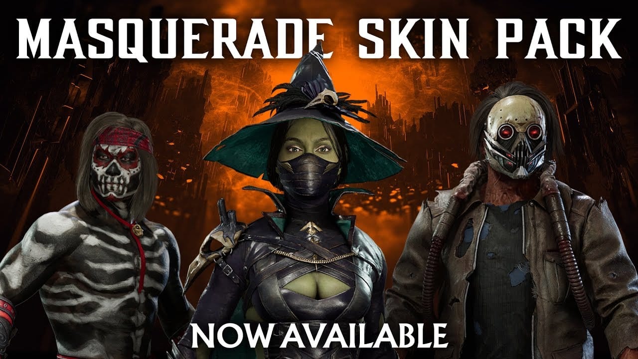 mortal kombat 11, Halloween, skin pack