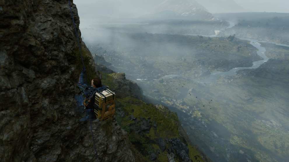 open-world exploration, death stranding