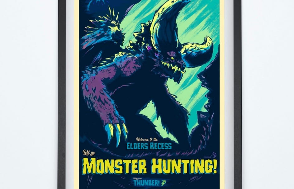 monster hunter poster