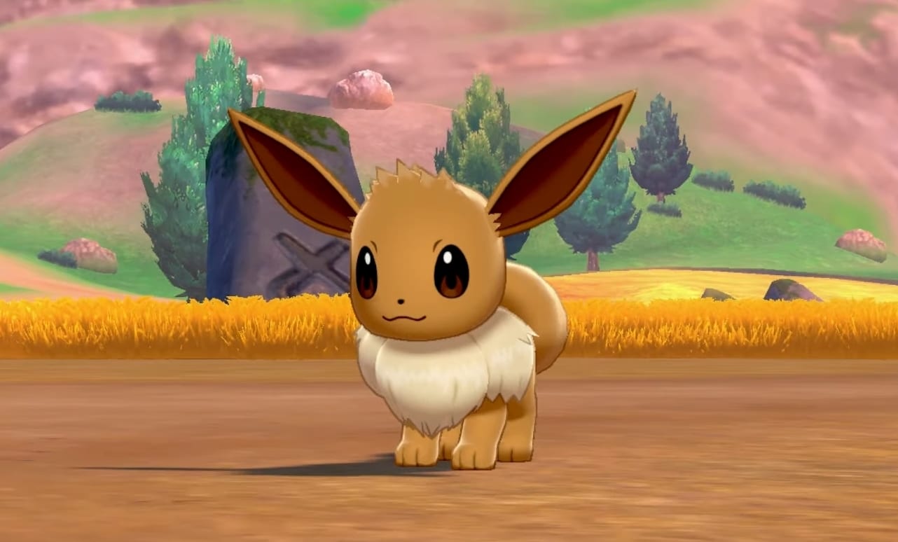 pokemon sword & shield, eevee