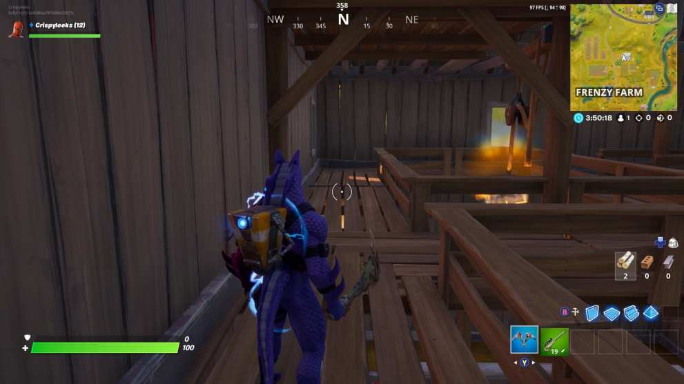 Fortnite hidden I location