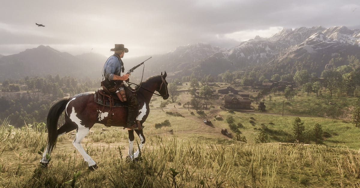 red dead redemption 2 brush horse