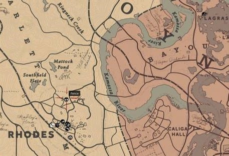 Red Dead Redemption 2 Fence Locations, sell stolen items