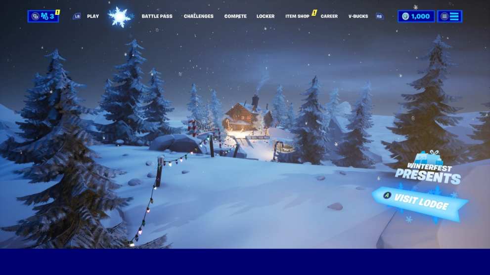 Fortnite Christmas Tree skin