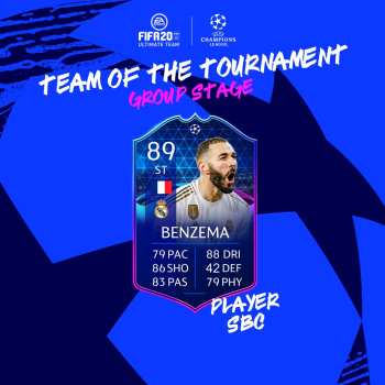 fifa 20, benzema sbc