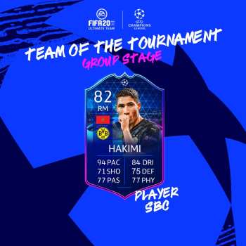 fifa 20, hakimi sbc