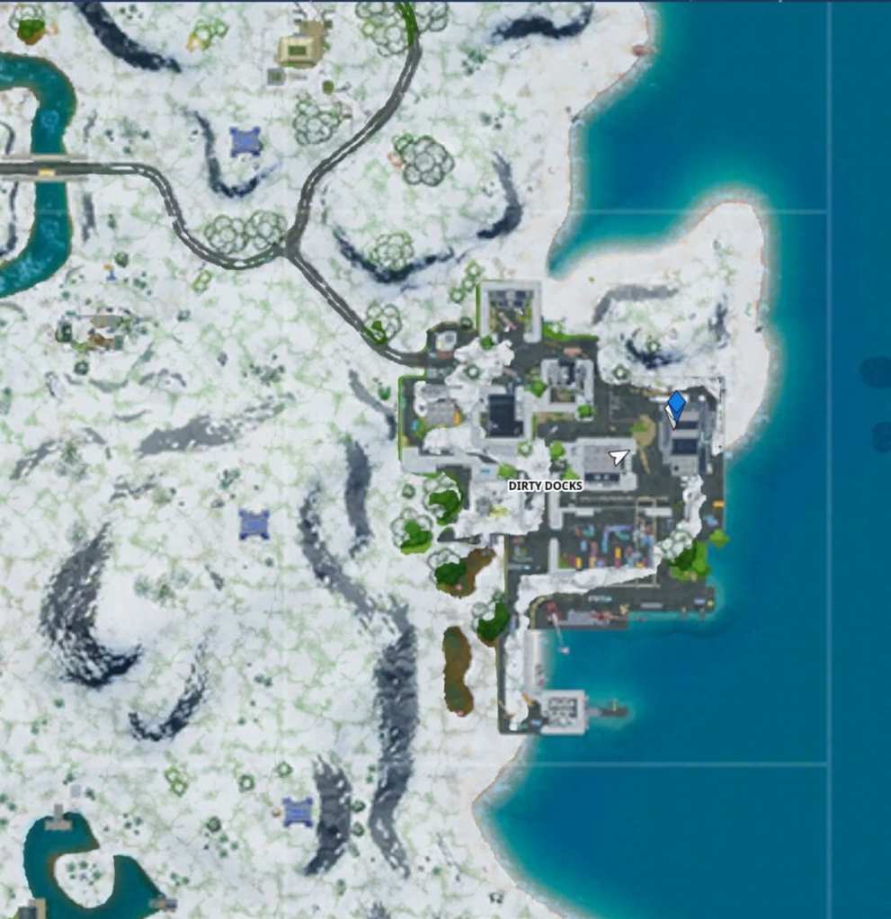 Fortnite Mr Polar's Artisanal Ice location