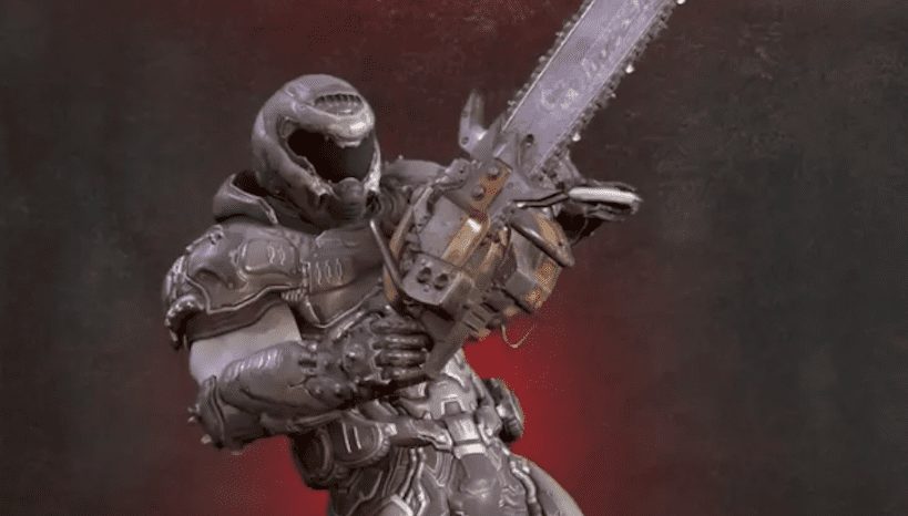 doom eternal, 25th anniversary skin