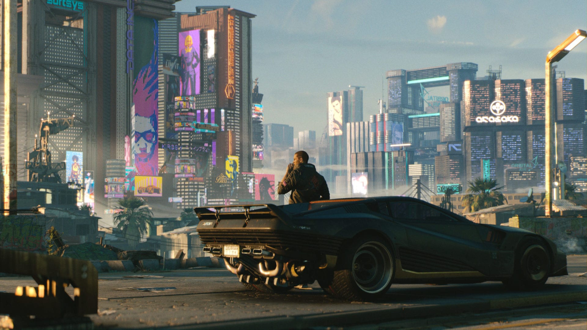 cyberpunk 2077 map, open world, how big is cyberpunk