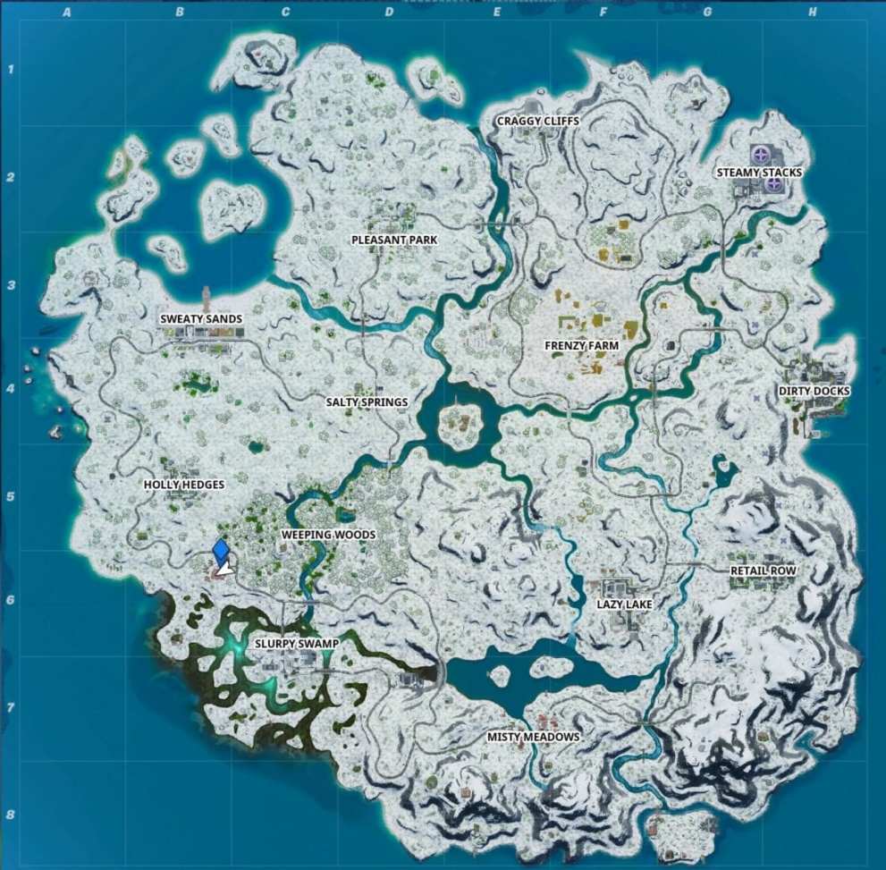 Fortnite The Workshop Location