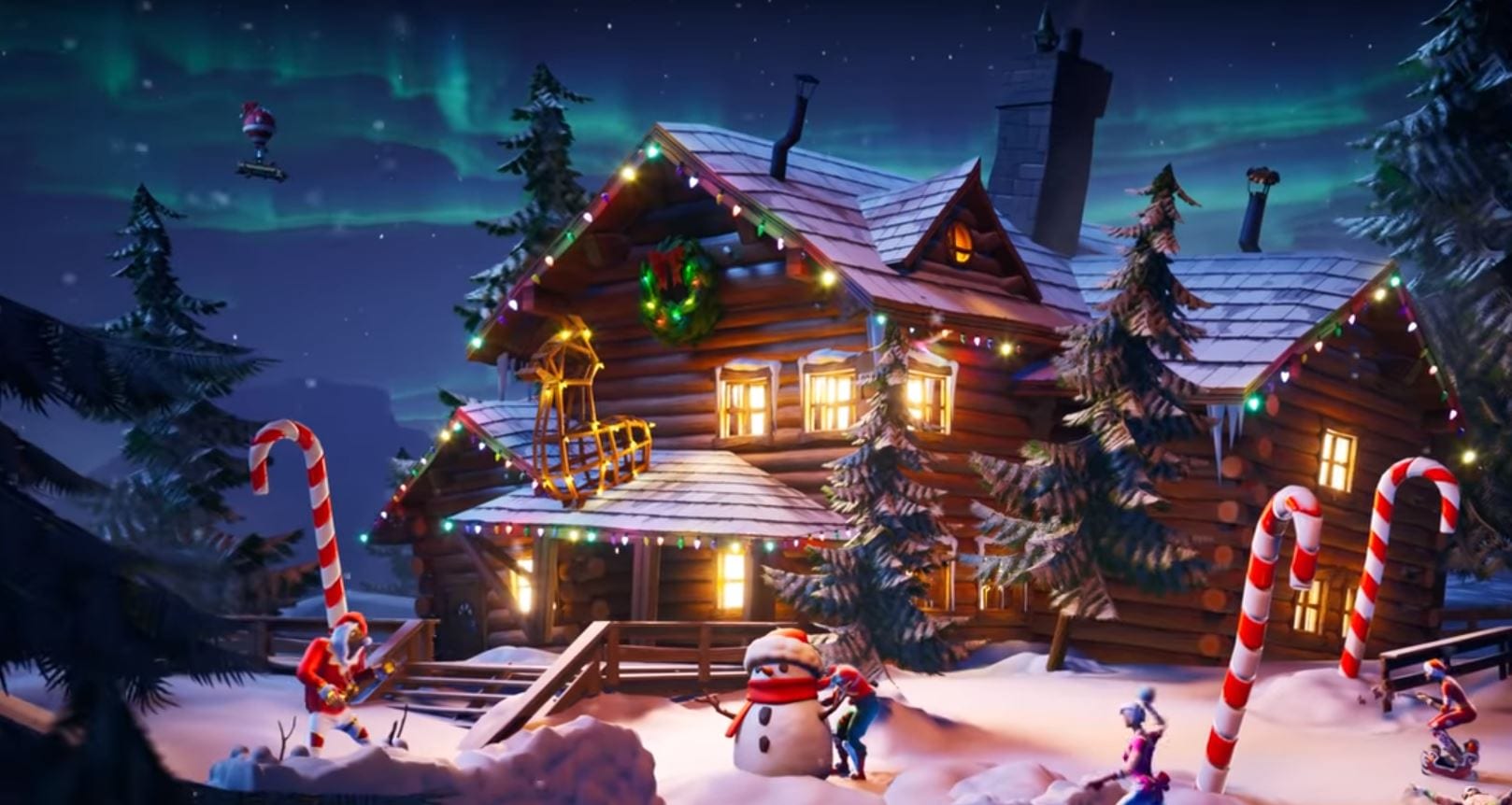 fortnite christmas tree skin