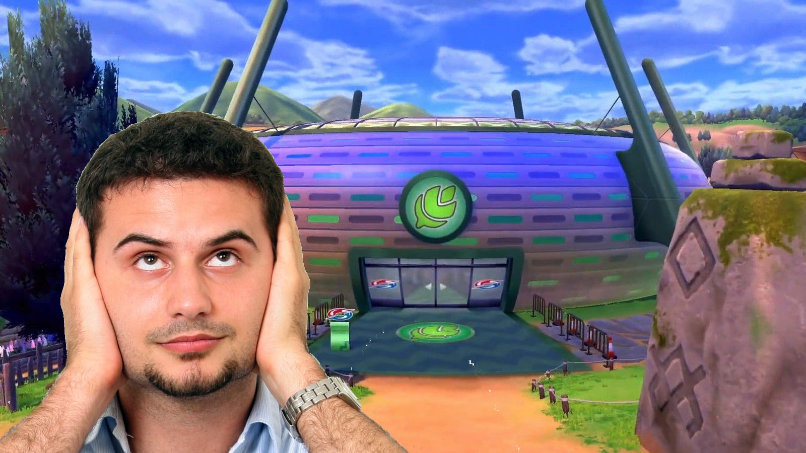 galar gym, loud noise, pokemon sword and shield, dynamic battles