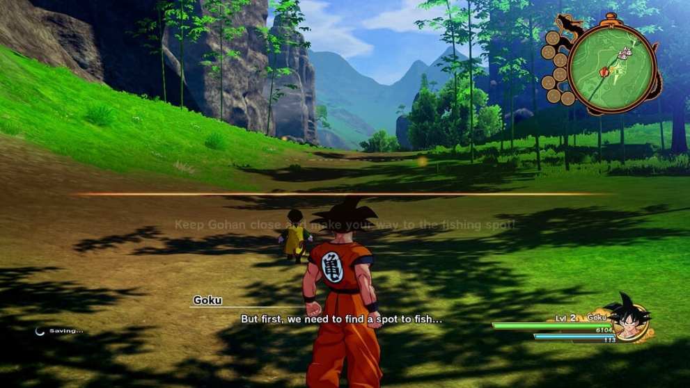 dragon ball z kakarot, save