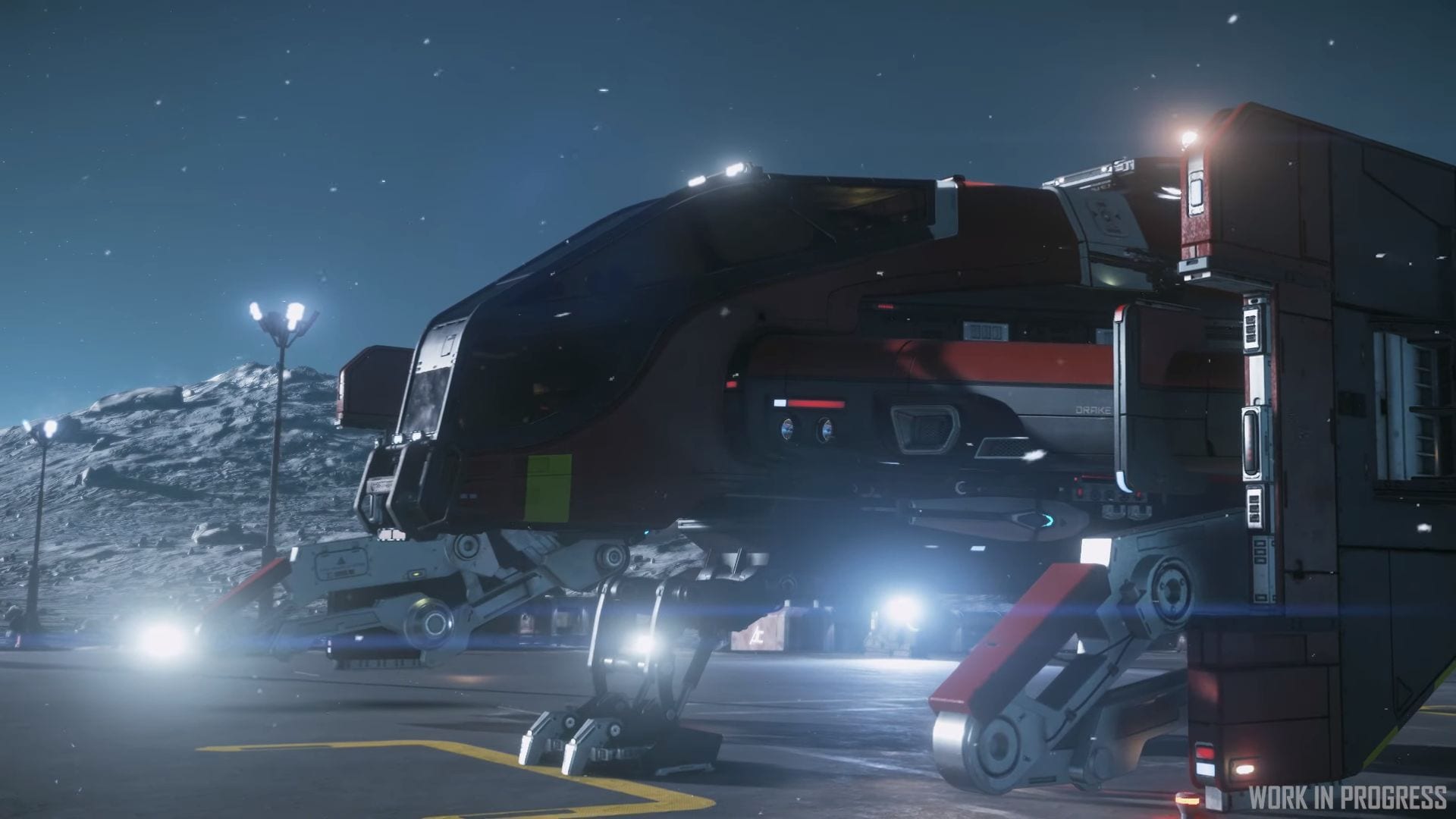 Star Citizen Drake Cutlass Red