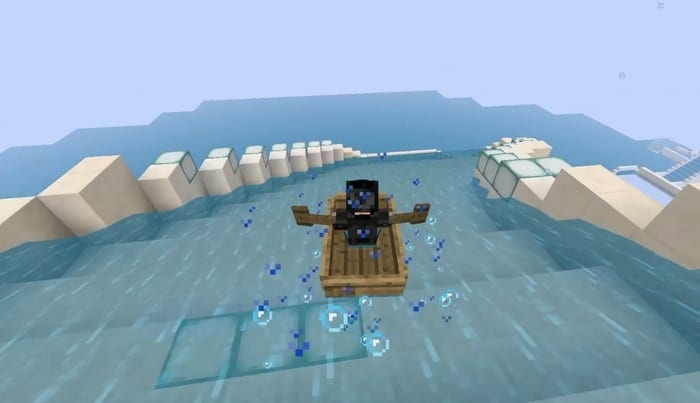 minecraft, water slide