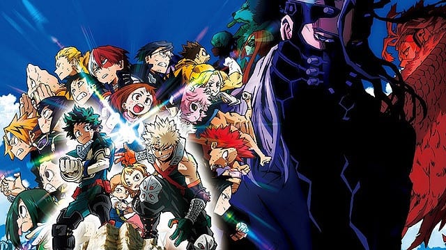 my hero academia, heroes rising