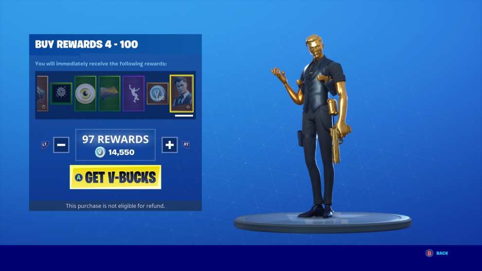 Fortnite Midas Shadow Style