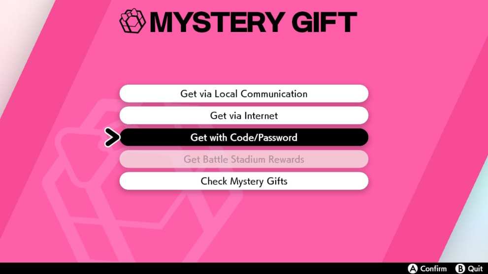 Pokemon sword shield mystery gift codes