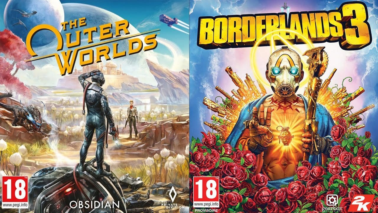 outer worlds, borderlands 3