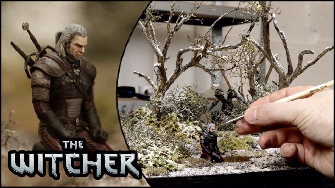 witcher diorama