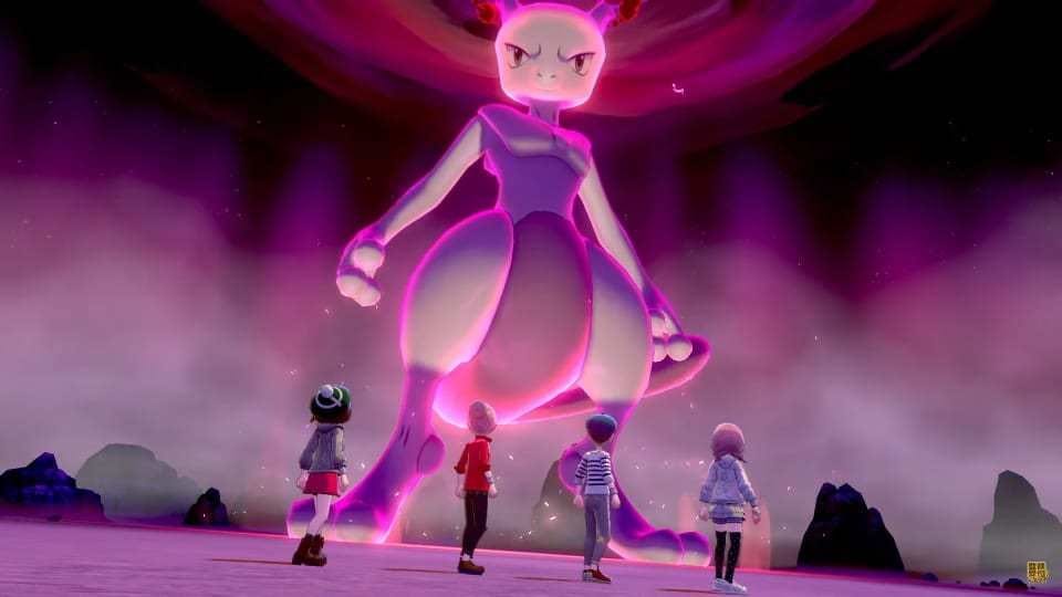 pokemon sword & shield, mewtwo