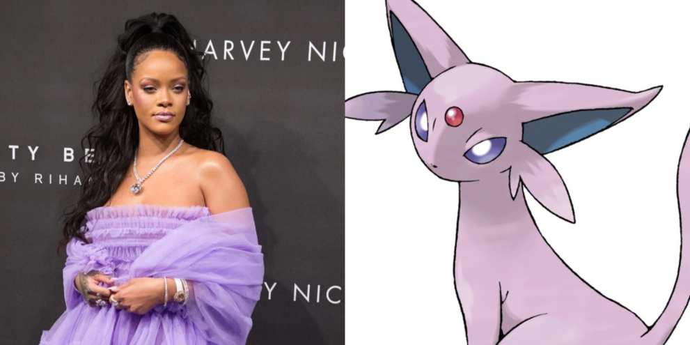 Rihanna and Espeon