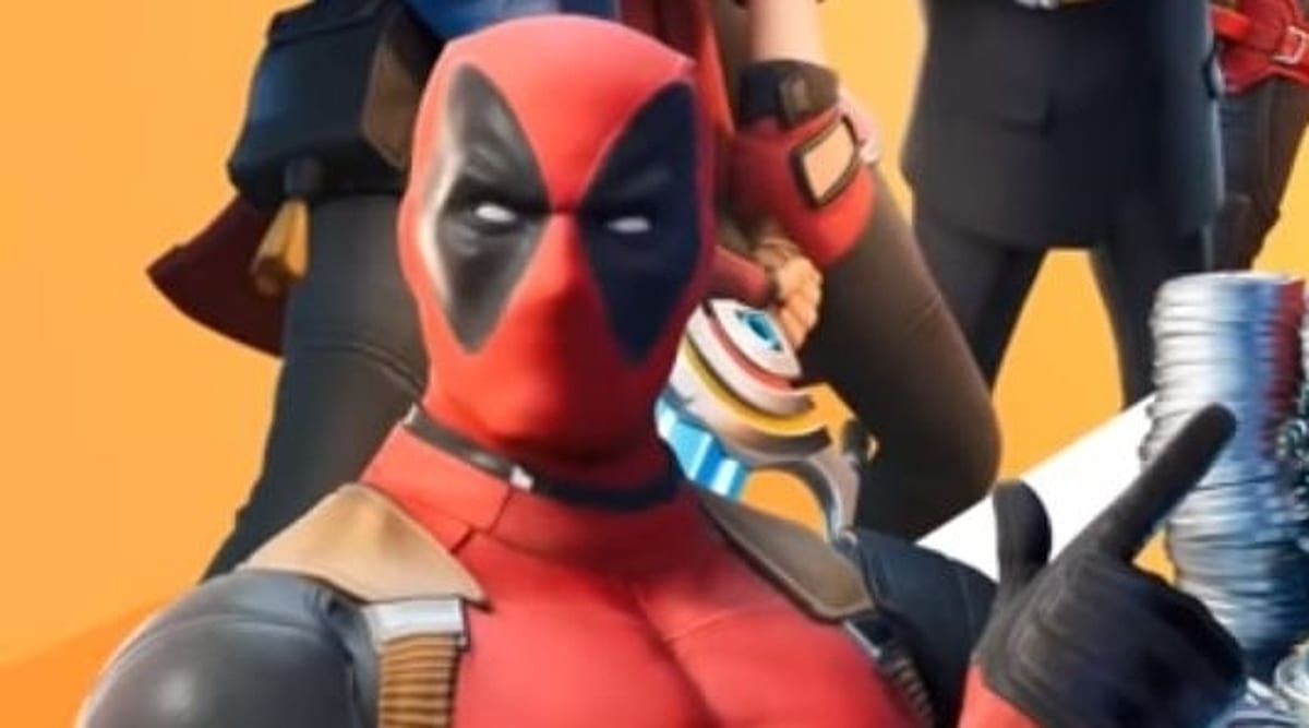 Fortnite deadpool katanas