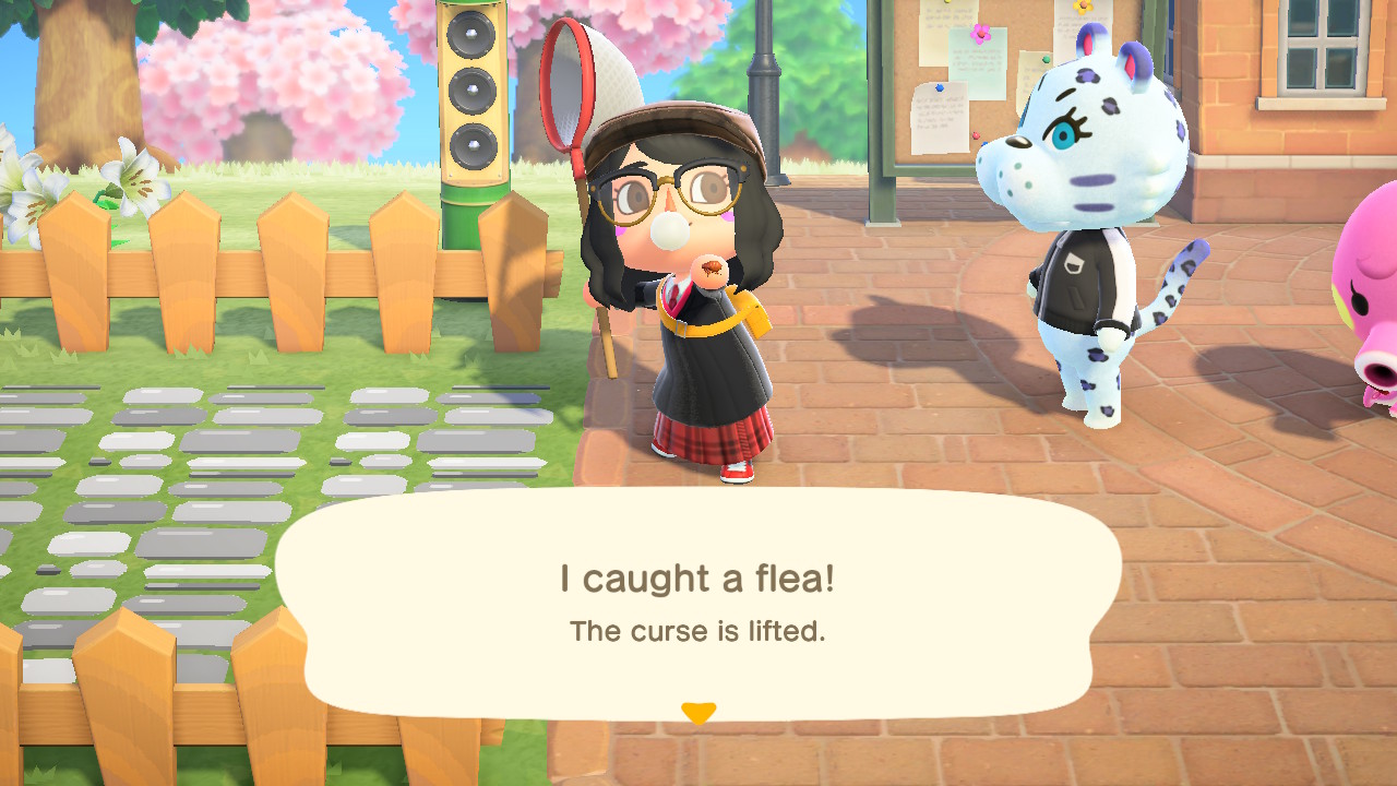 Animal Crossing New Horizons Fleas