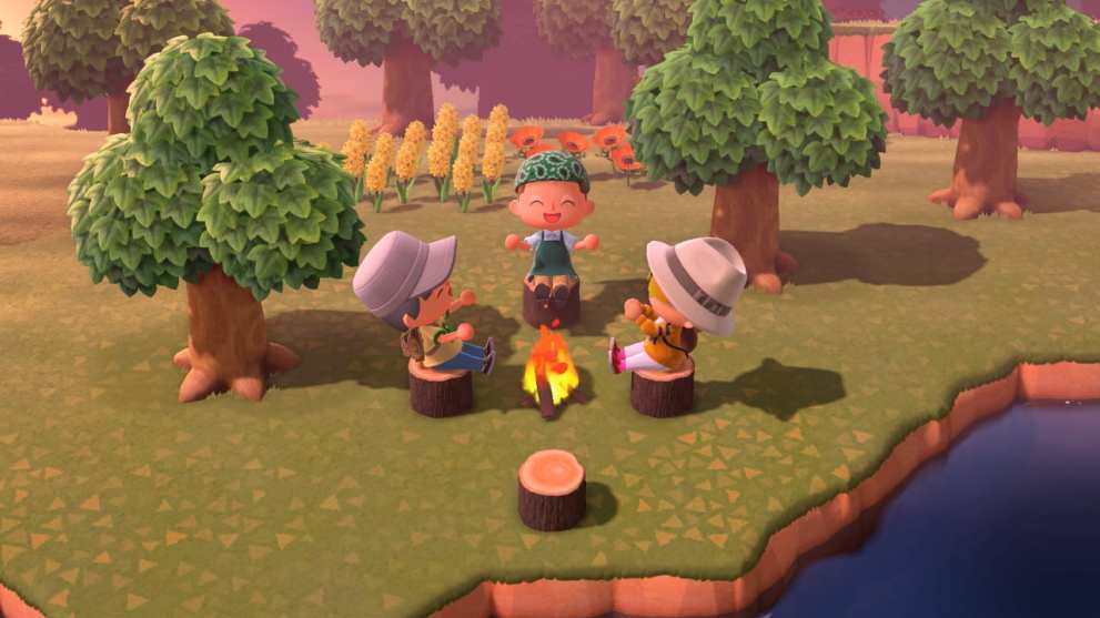 Animal Crossing New Horizons Campfire