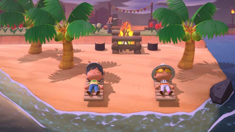 Animal Crossing New Horizons Beach Lounge