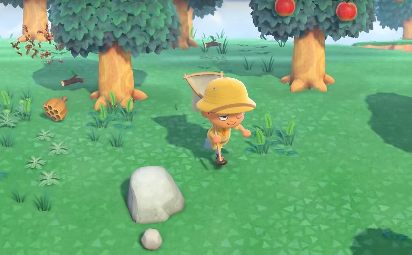 Animal Crossing new horizons, bug net, bugs, insects, how to, animal crossing, new horizons