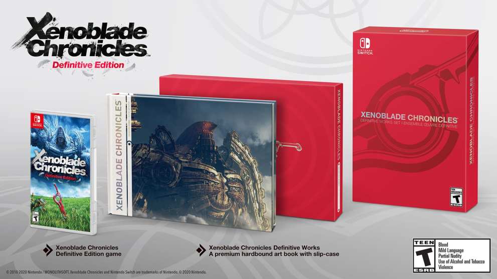 Xenoblade Chronicles: Definitive Edition Works Set, pre-order, nintendo switch