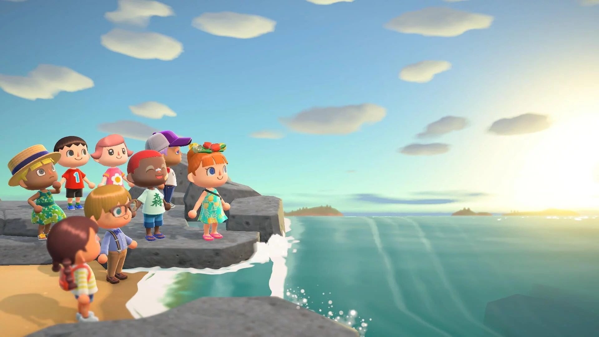 animal crossing new horizons, blue marlin