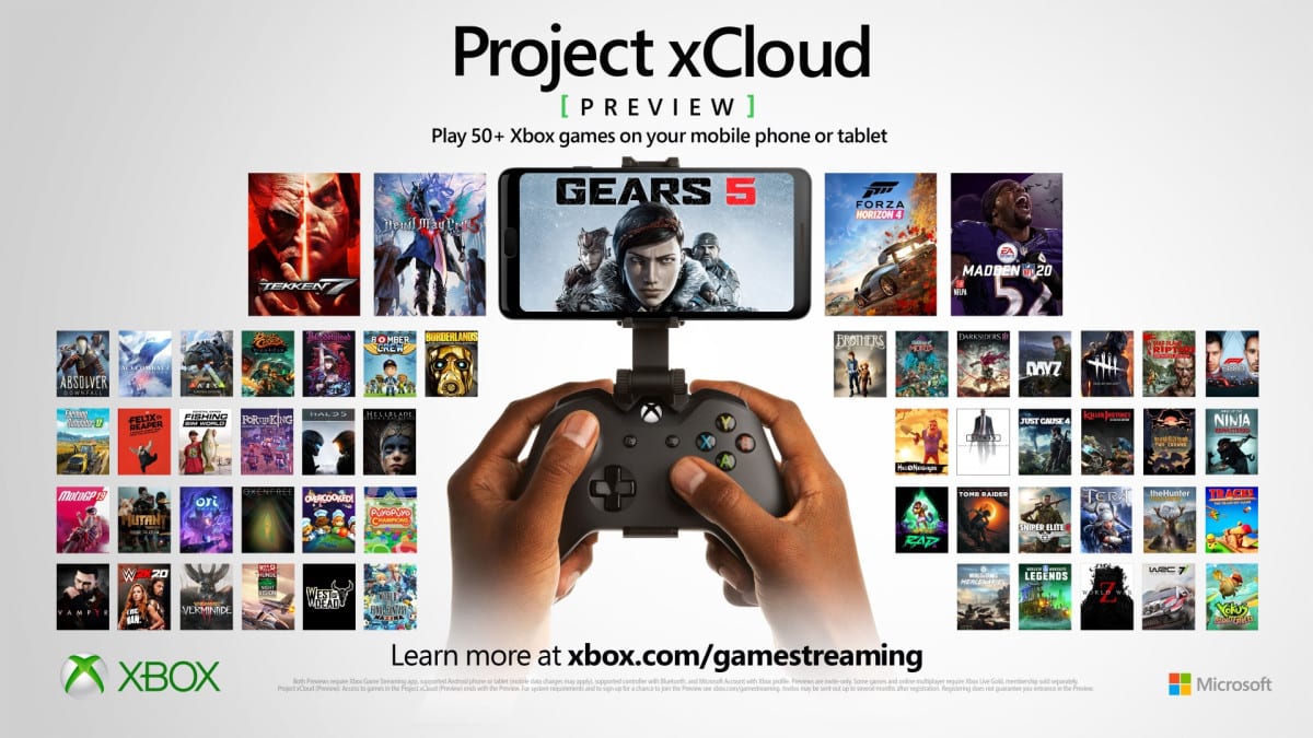 project xcloud, microsoft, xbox