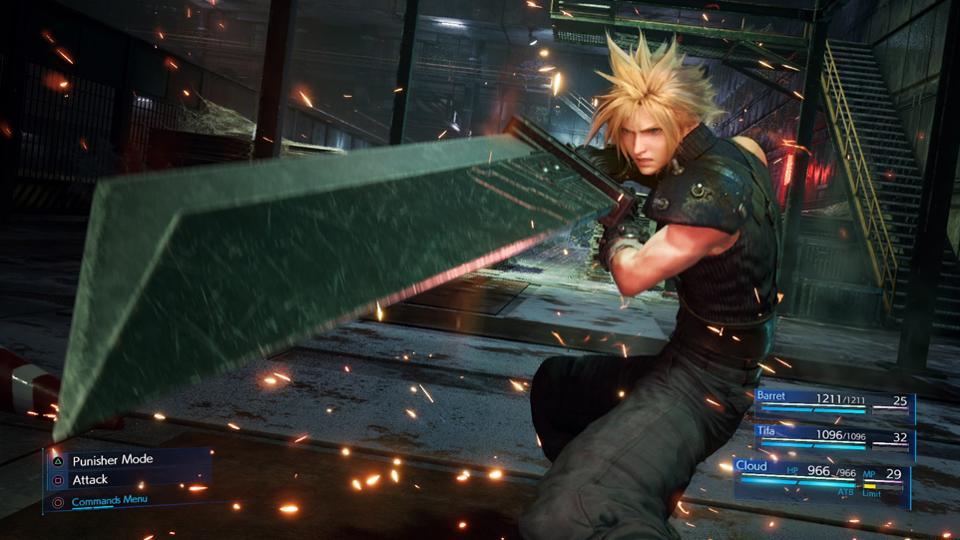 final fantasy 7 remake, graphics, inside