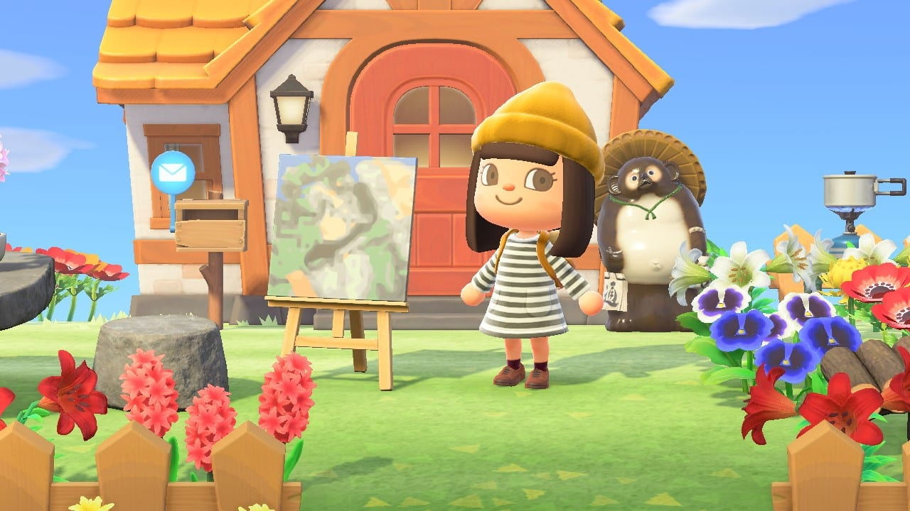 Animal Crossing New Horizons, Getty Museum, classical paintings, QR codes