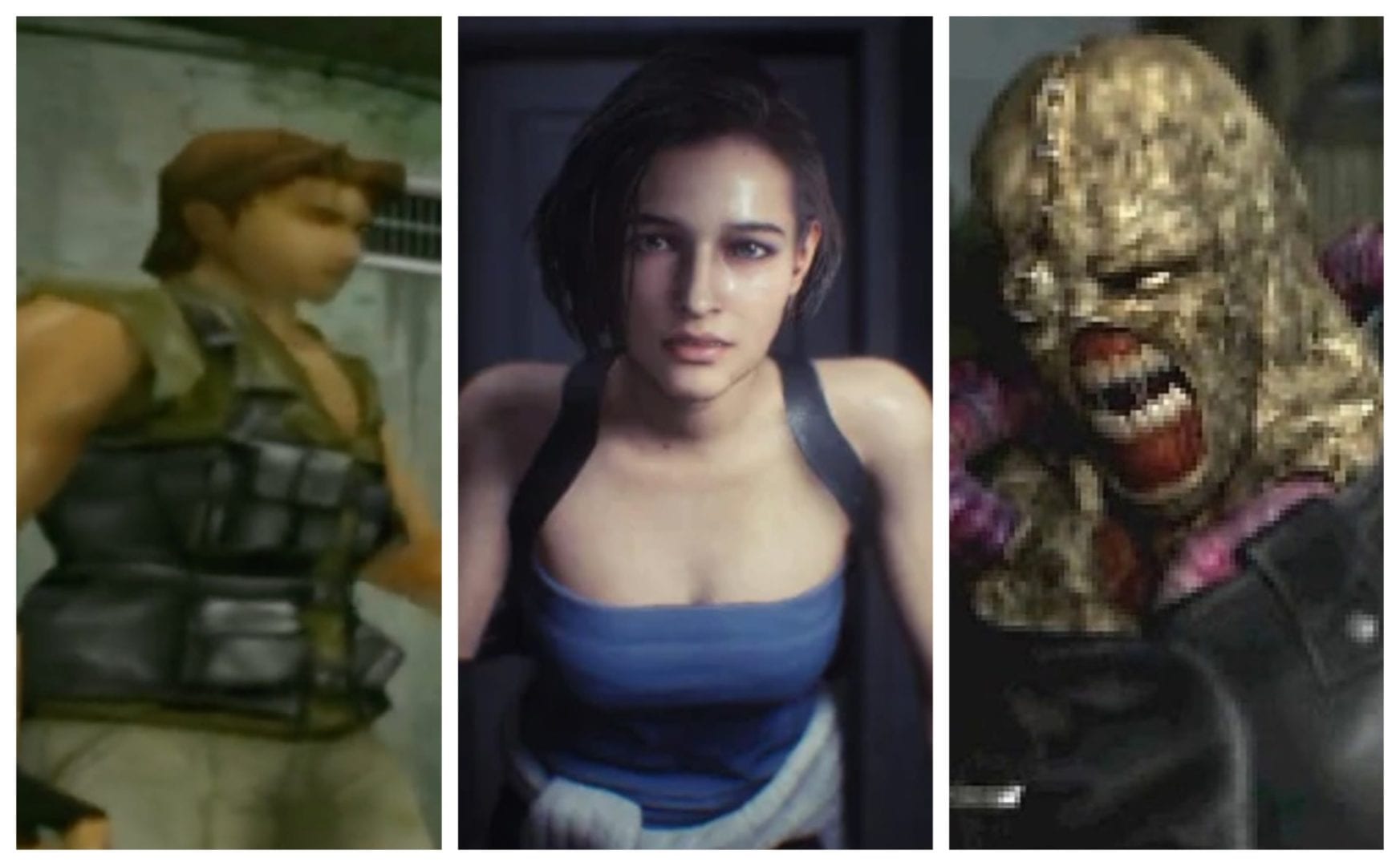 resident evil 3 remake screenshots comparison