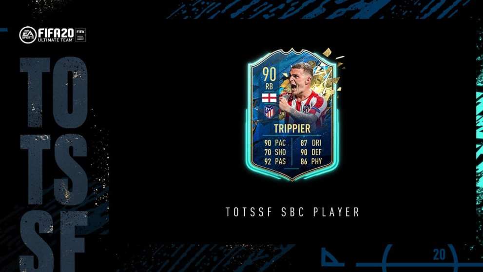 fifa 20, totssf trippier sbc