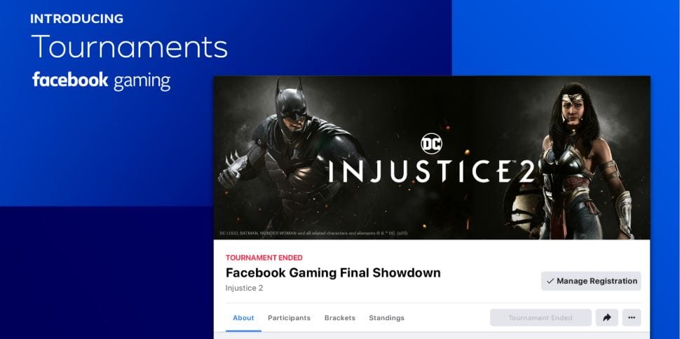 Facebook, Facebook Gaming, Tournaments