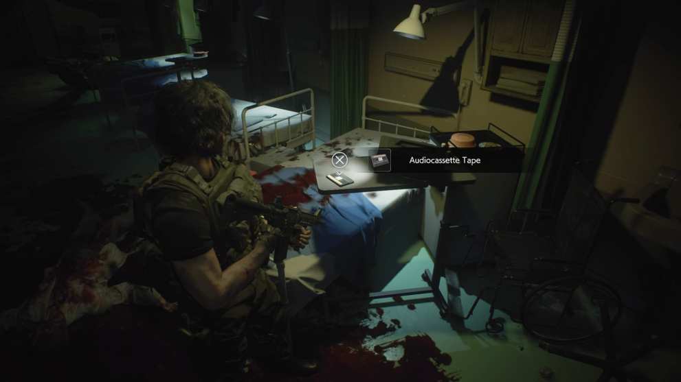 audiocasette tape in Resident Evil 3