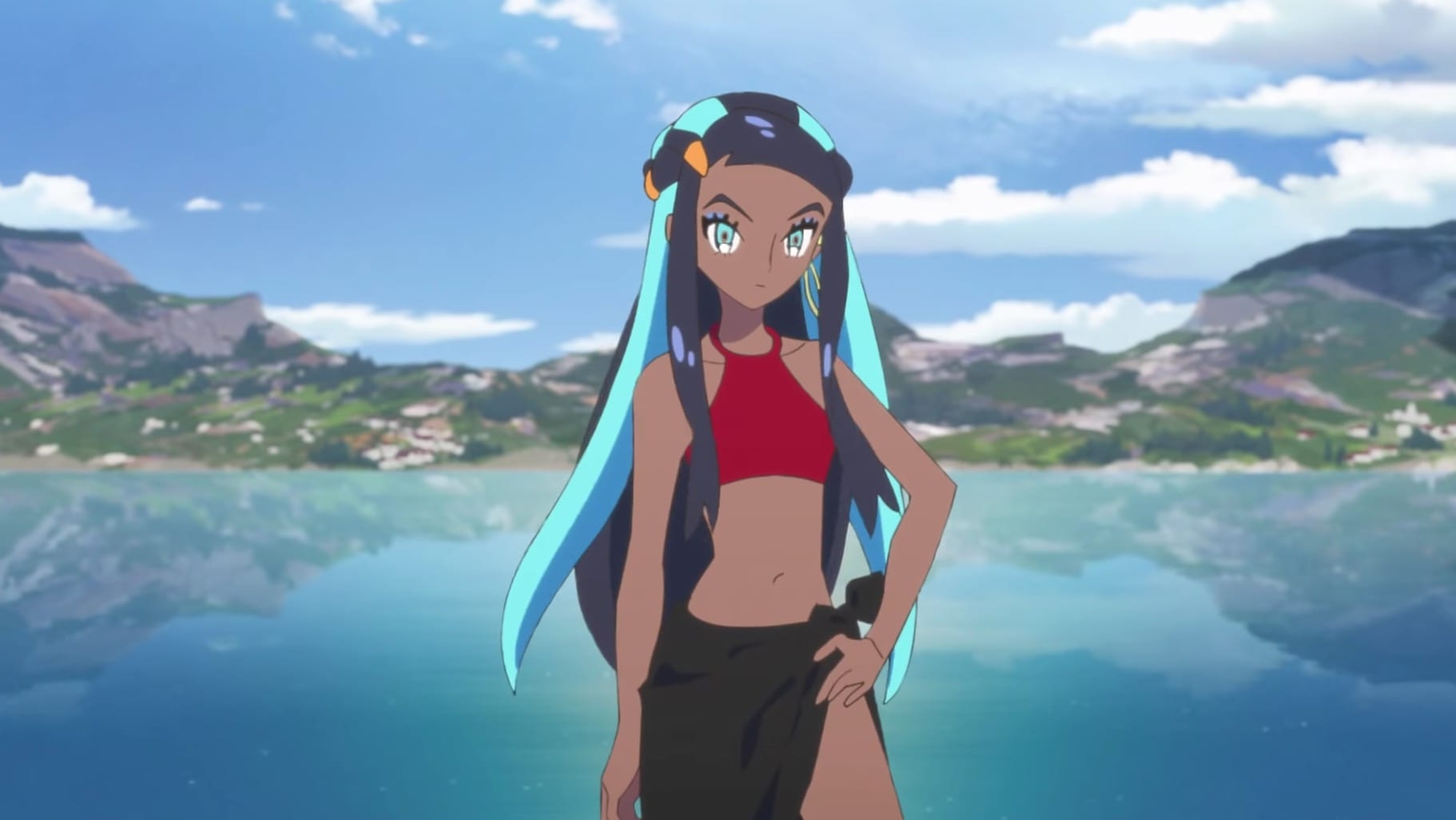 pokemon twilight wings anime, nessa, sword and shield