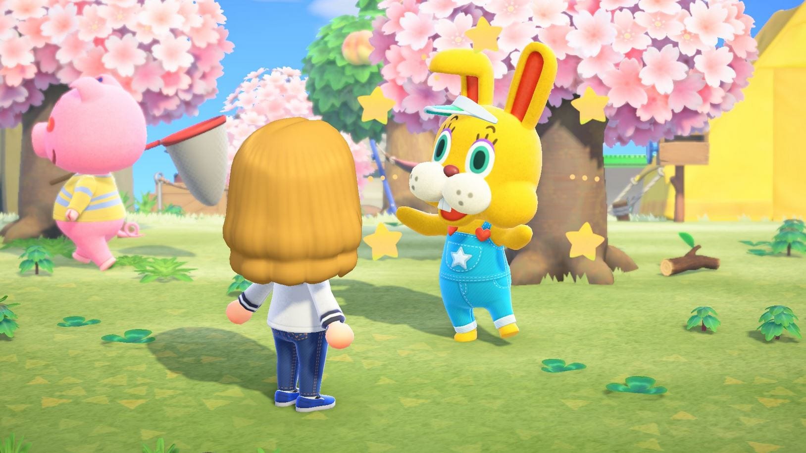 animal crossing new horizons bunny day