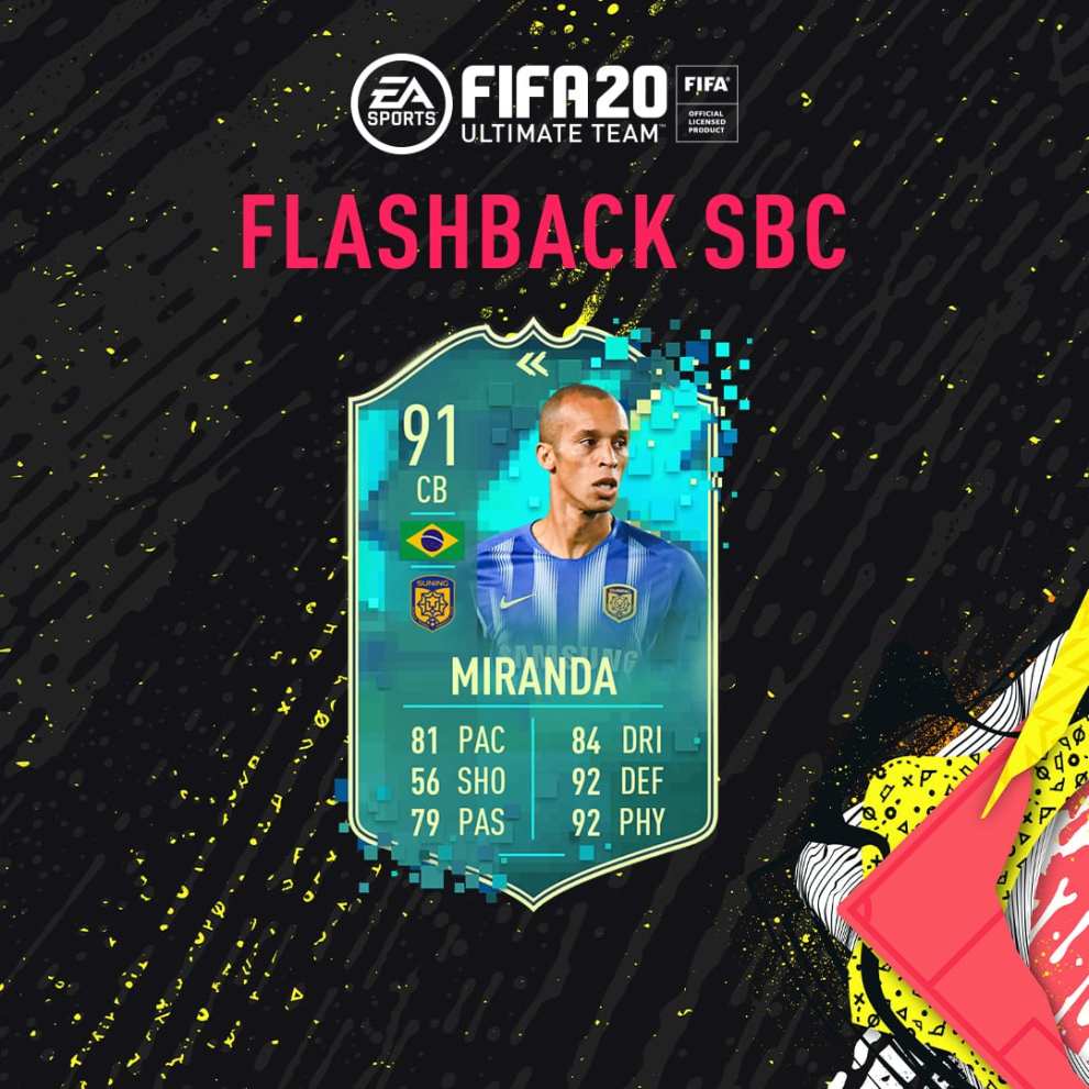 fifa 20, flashback miranda sbc