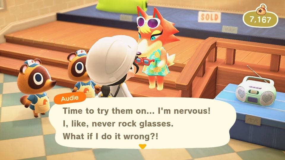 Animal Crossing New Horizons Audie